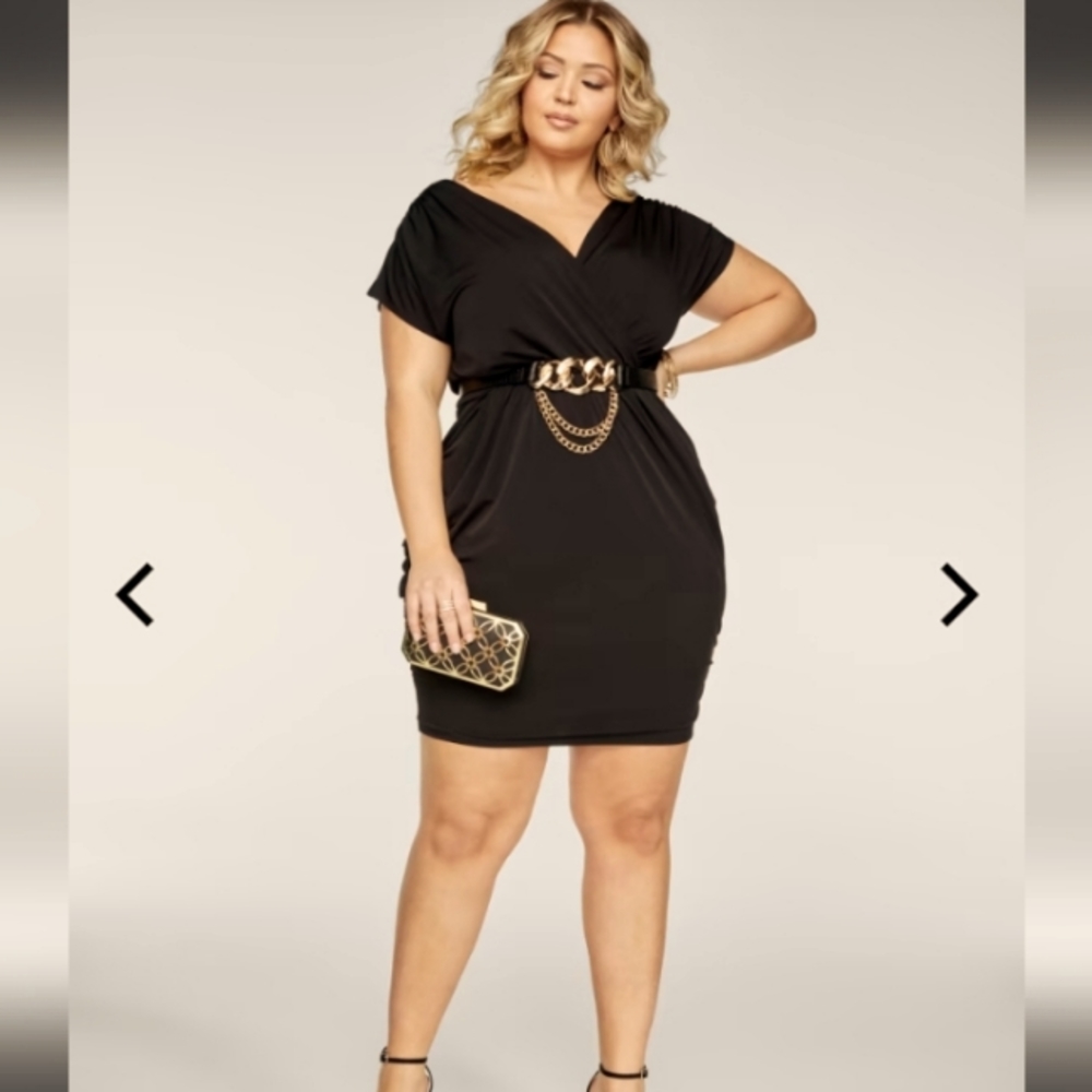NWT FASHION TO FIGURE LITTLE BLACK DRESS(ACCESSORIES NOT INCLUDED) 4X
